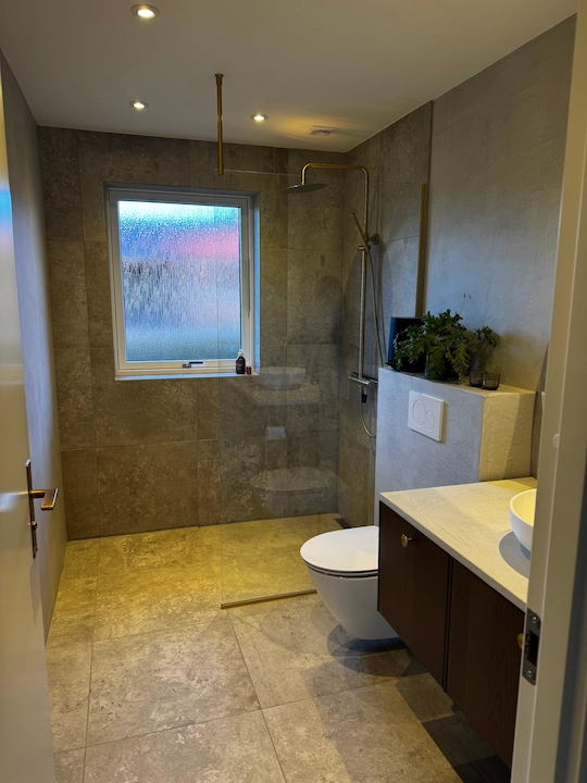 Badeværelsesrenovering, Karolinevej, Middelfart efter